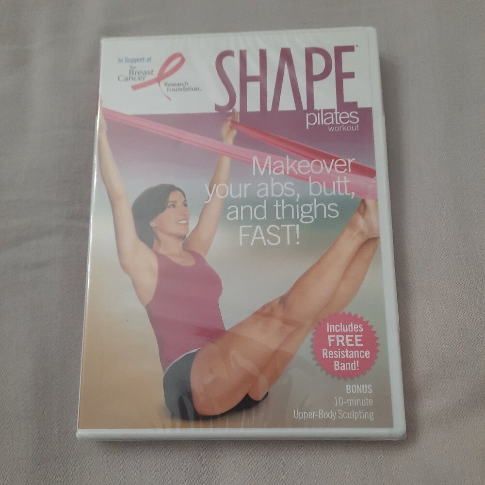 Exercise DVD: Shape Pilates Workout: Makeover Your Abs, Butt, and Thighs Fast!